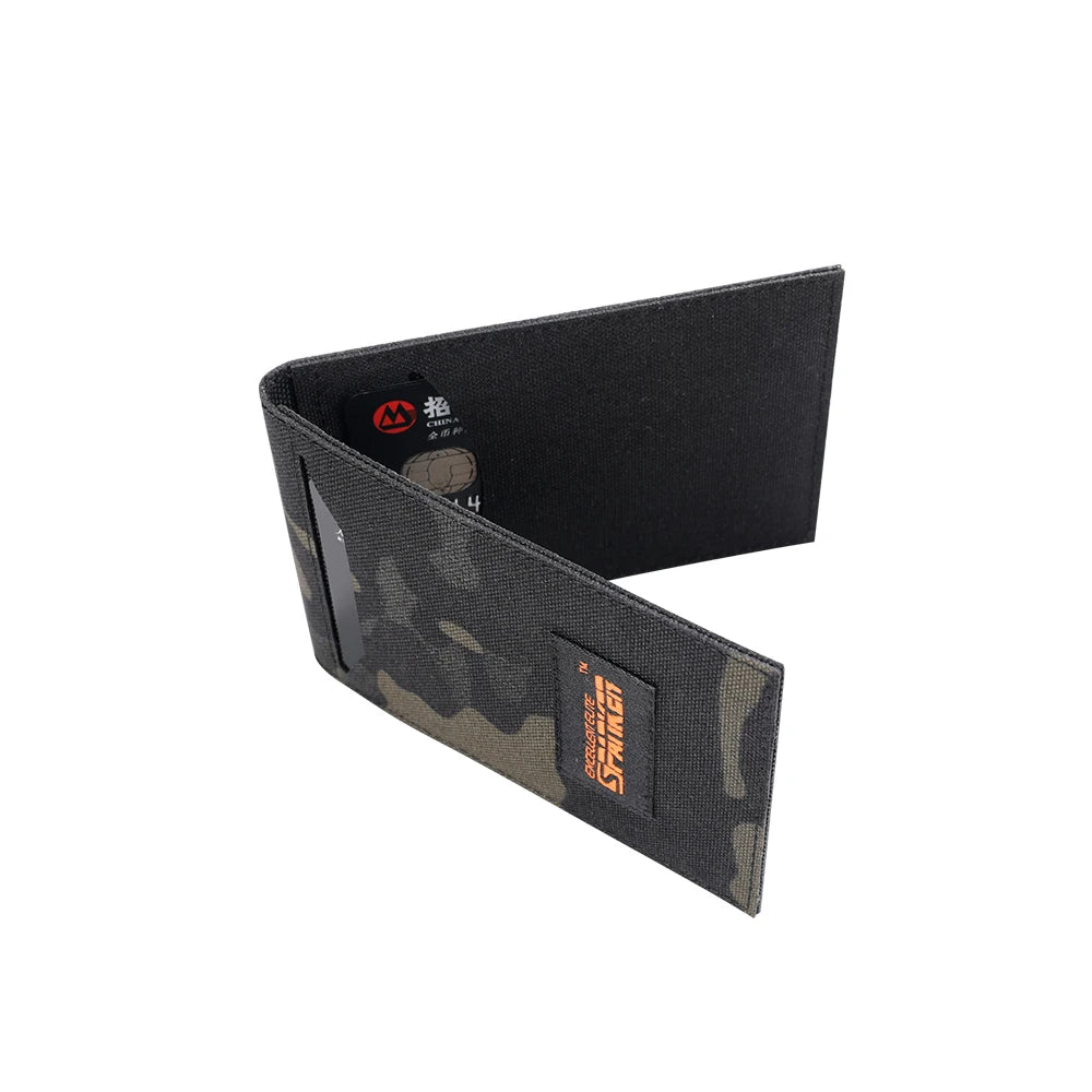 EXCELLENT ELITE SPANKER Anti-theft ID Credit Card Holder Tactical Protective Case Foldable Pocket Case Men Credit Card Holders
