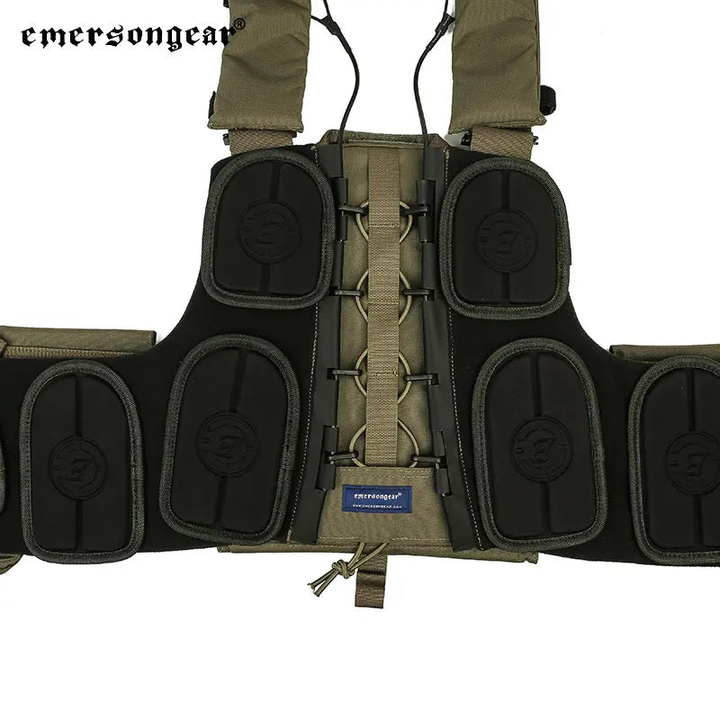 Emersongear Hunting Vest FPC Plate Carrier Heavy Duty Protective Guard MOLLE Body Armor MVS LPC Frame PLATE CARRIER Nylon
