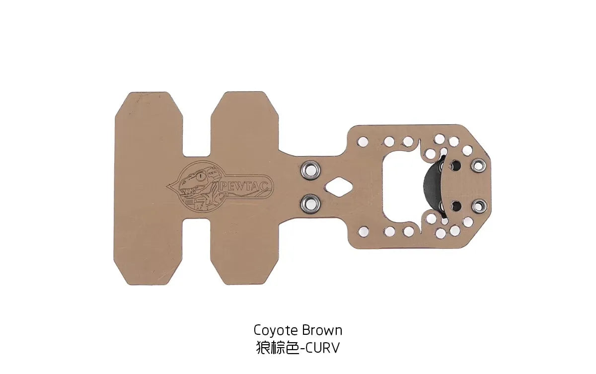 PEW TACTICAL AXL STYLE CommSled Universal PTT Molle Mount for U94 TEA Invisio10/20 CURV Material