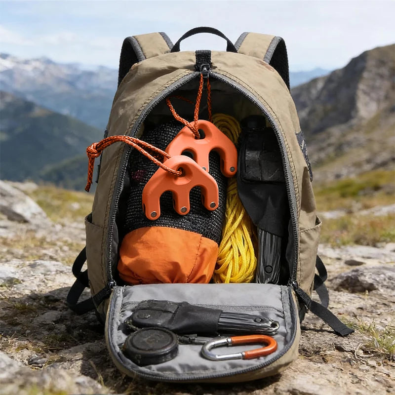 1 set of plastic outdoor tools with labor-saving pulley system equipment