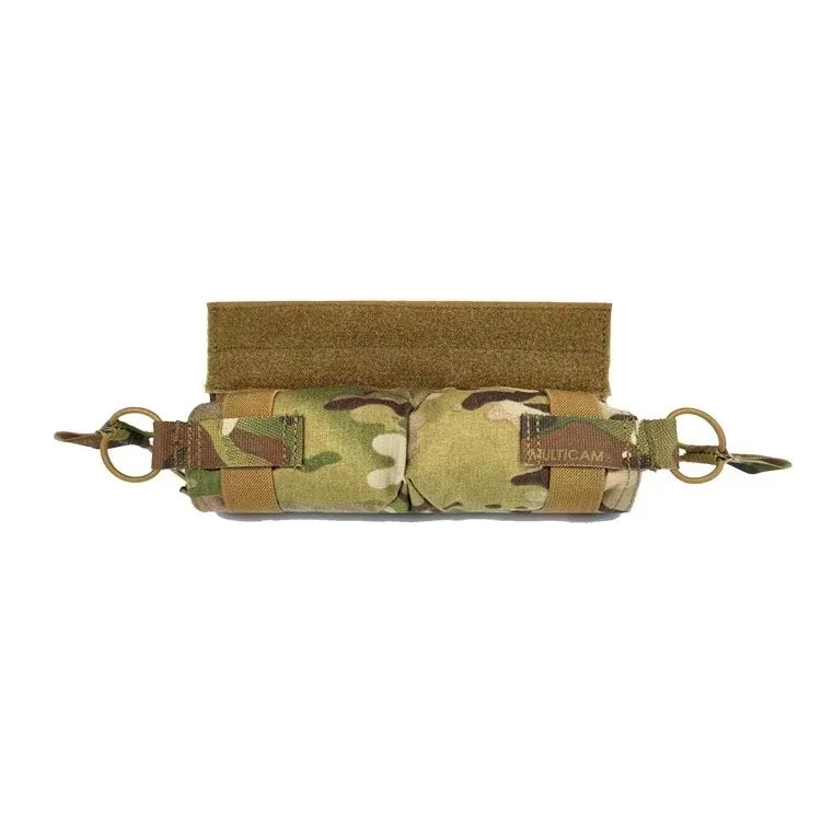Tactical Horizontal Side Pull Magazine Pouch Multicam Plate Carrier Mag Pouch Airsoft Vest Molle Abdominal Drop Bag