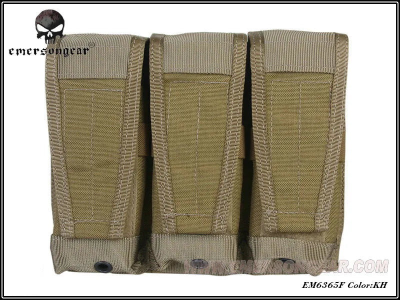 Emersongear Flap Triple Magazine Pouch Mag Storage Purposed Bag Molle System