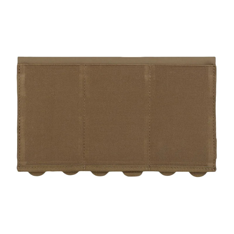 3-Mag Elastic Pouch | Low-Profile MOLLE Holder | Lightweight Triple Magazine Pouch