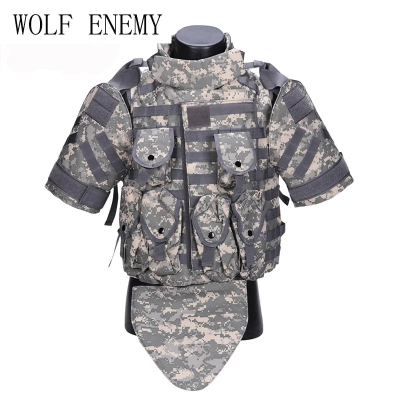 Interceptor OTV Training Vest CS Multifunction Vest Tactical Hunting Camouflage Super Protective Vest Combat Tactical Vest