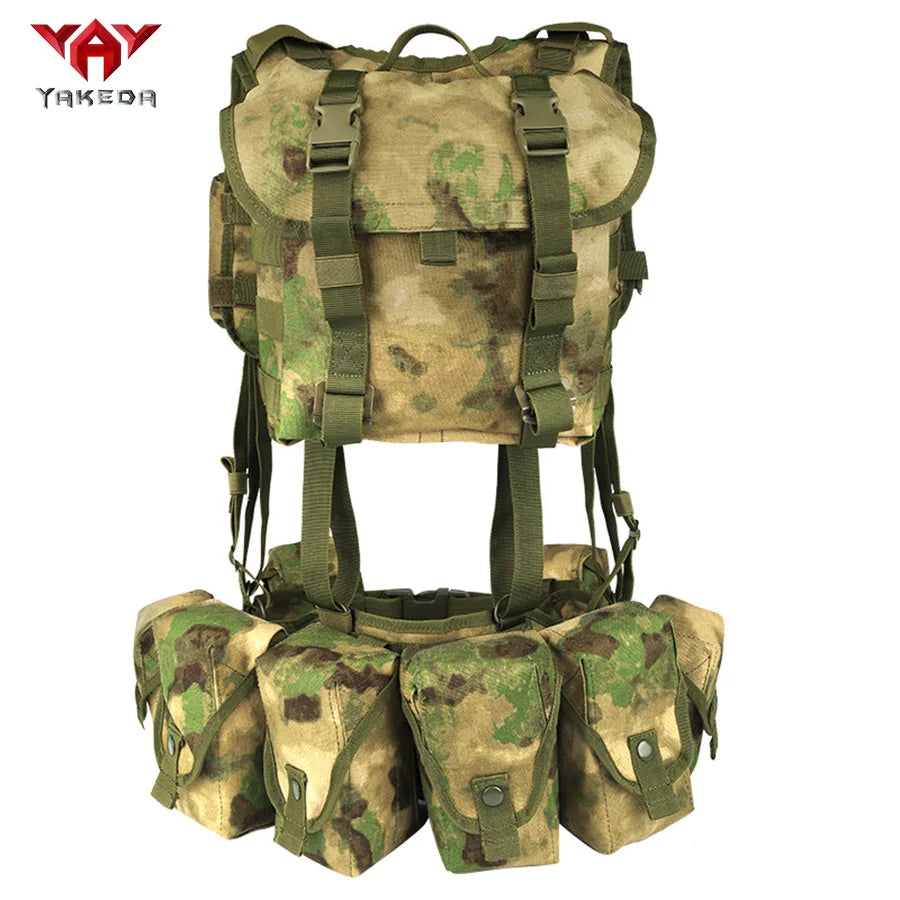 YAKEDA Multi functional Bellyband Hunting Tank Top with Multiple Ribbons and Snap Lock, Equipped with Multiple Storage Bags