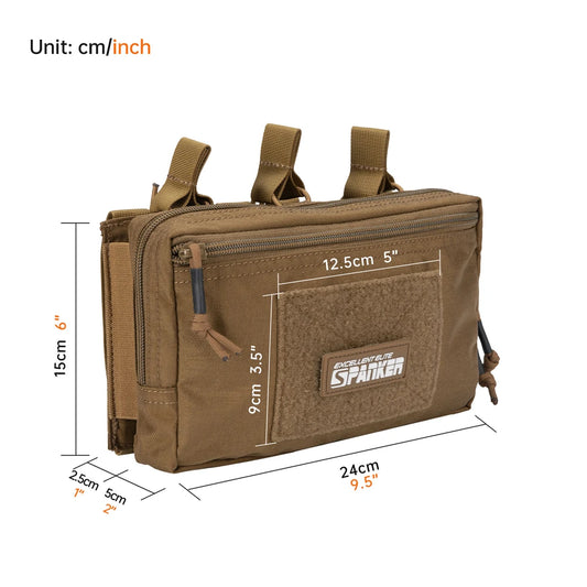 Tactical Molle Magazine Pouch Accessories Bag Tactical Pouches Triple Rifle Mag Pouch Cartridge Holder for M4 M14 M16 with Pouch