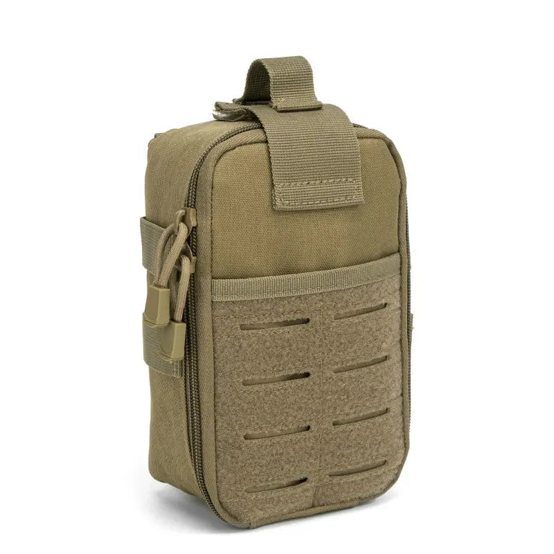 Tactical MOLLE First Aid Pouch 600D Nylon Water Resistant EDC Medical Bag Organizer for Outdoor Hunting Hiking Camping