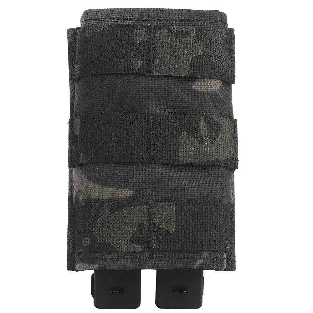 FAST 5.56 Single Mag Pouch Tactical Mag Holster Pouches Molle System Air Soft Holder Bag Hunting Gear M4 AR15 Accessories