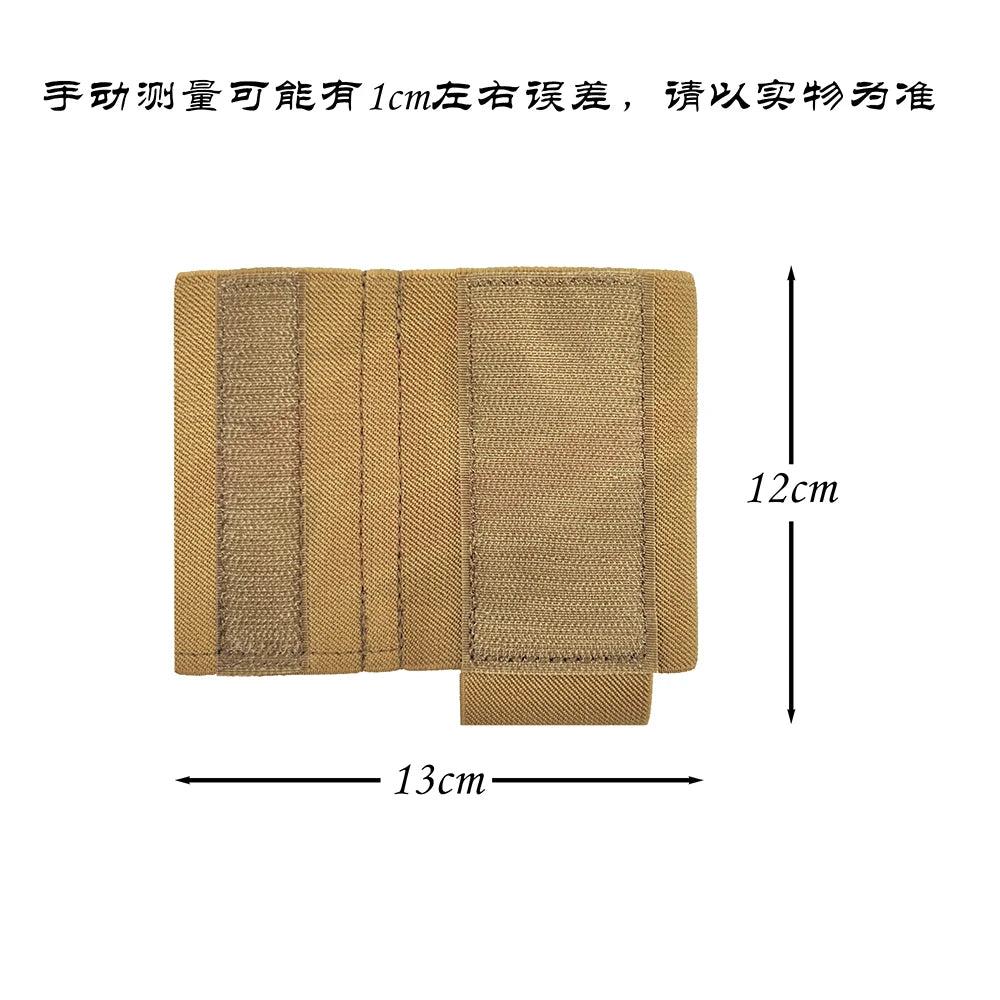 Built-in 556+9mm 2 Partition Mag Insert pouch Tactical Elastic Magazine Bag for SS JSTA Pouch