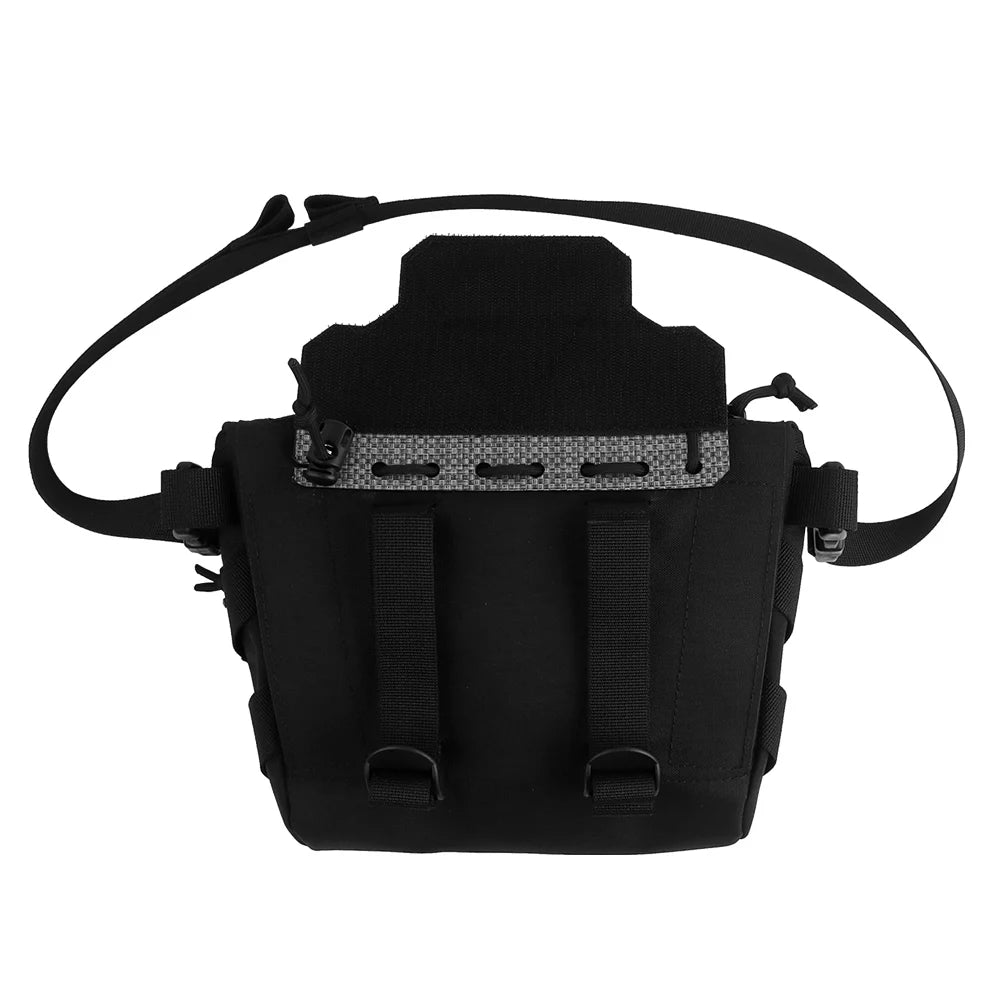 Compact abdominal PC lower bag Tactical Molle Dump Pouch / Utility Belt Bag tactical vest chest equipment tactical tilt bag