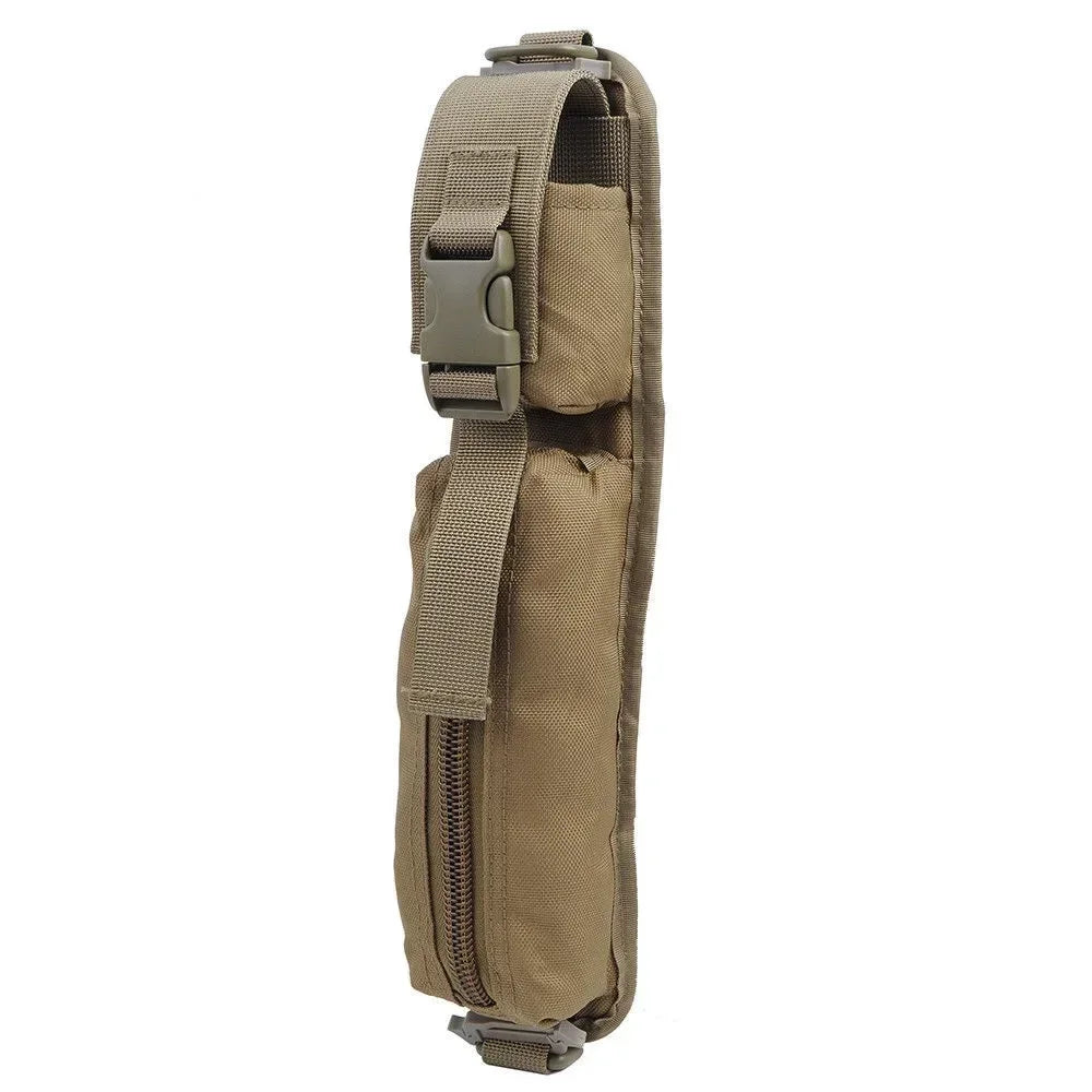Backpack Shoulder Strap Bag Sundries Pouch Molle Flashlight Pouch EDC Tool Bag Outdoor Hunting Camping Accessories