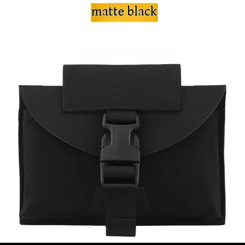 Men's waist bag, nylon hiking water bottle, mobile phone bag, outdoor sports hiking camping belt bag