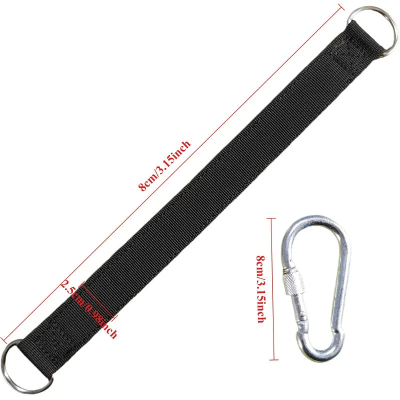 Outdoor Hammock Rope Hammock Special Tree Tie Rope Nylon Strap Swing Rope Bar Hanging Strap Hiking Accessories Camping Equipment