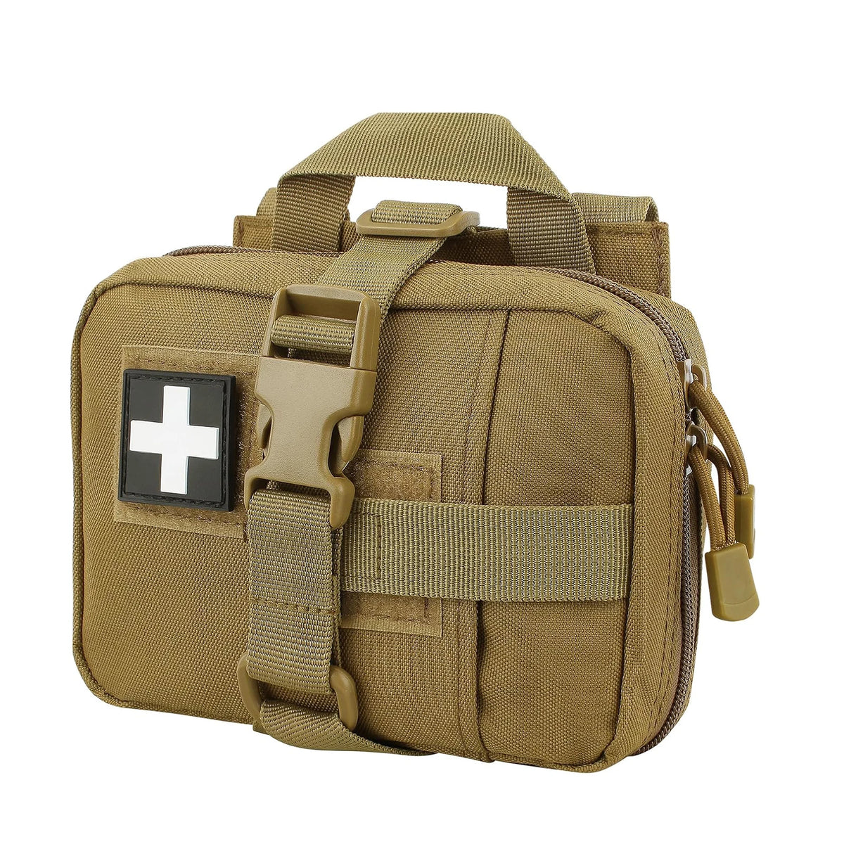 Tactical EMT Pouch, Upgrade Tear-Away First Aid Kit Tactical Small Belt First Aid Pouch Molle Medical Pouches for Travel,Outdoor