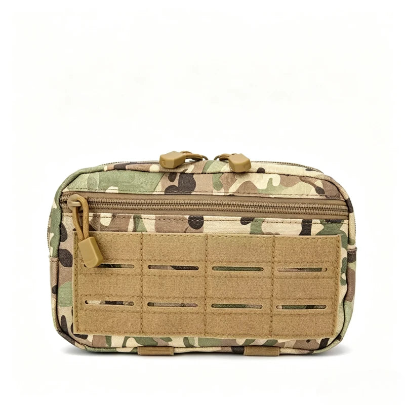 EDC Molle Tactical Pouch Waist Pack Compact Utility Pouches Waist Belt Bag Medical Bags Phone Case Outdoor Hunting Accessories