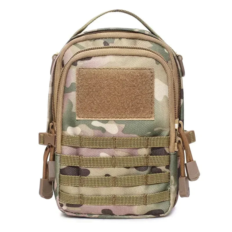 Tactical Molle Pouch Small, EDC Utility Pouch Tactical Tool Pouches Bag Compact Multi-Purpose Waist Pouch Hunting Shoulder Bag