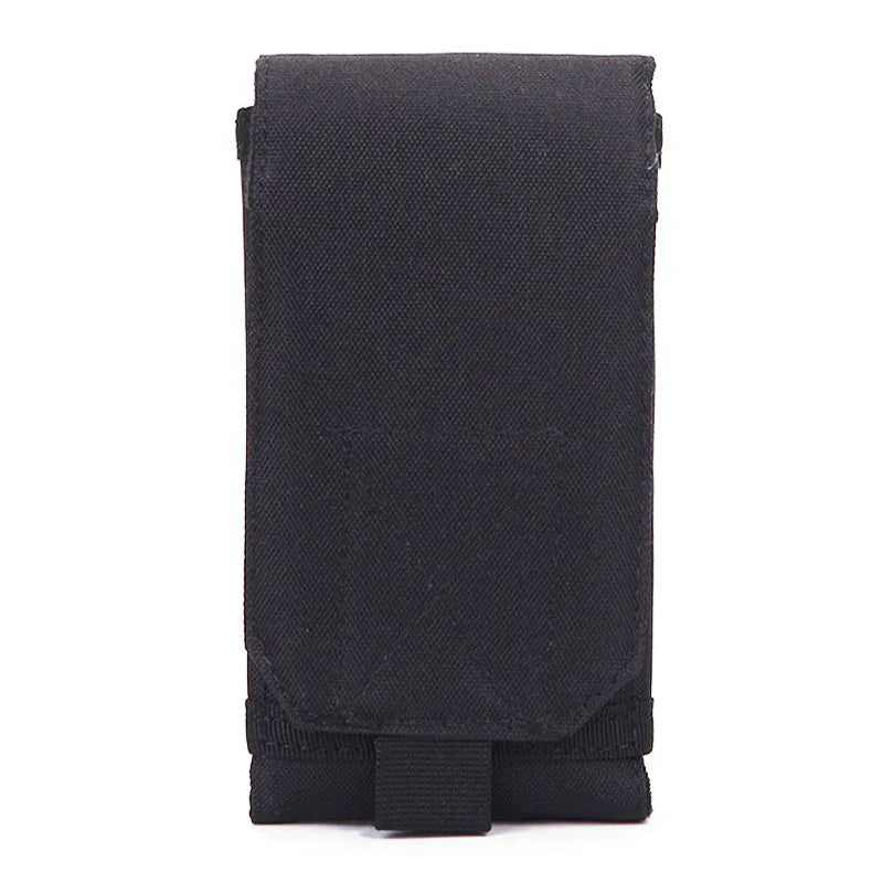 MOLLE Tactical Phone Pouch Outdoor Universal Smartphone Pouch 600D Nylon Belt Waist Bag for Hunting Travel Hiking