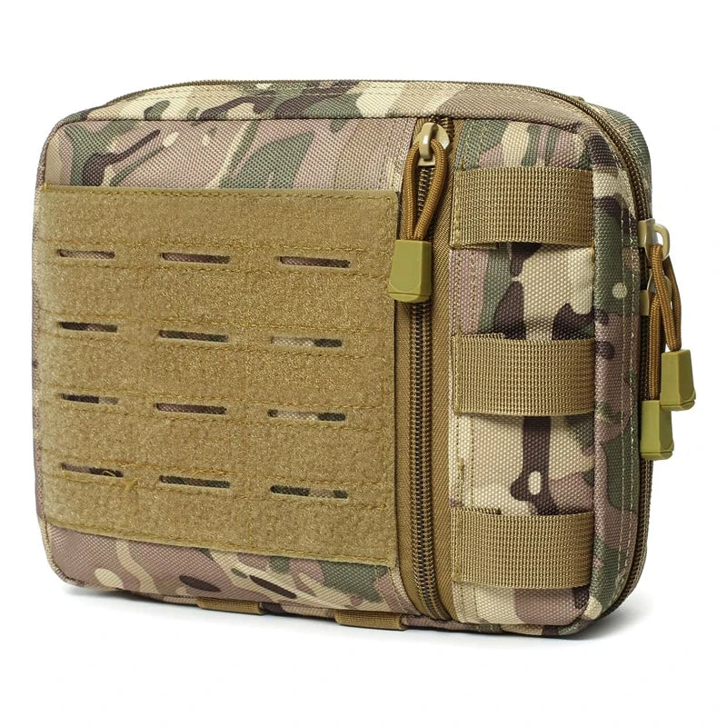 Tool Kit Tactical Bag Outdoor Medical Pouch MOLLE Accessory Pouch for Backpack Vest Multi-function Waterproof 1000D Nylon Bag