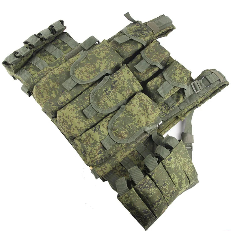 6b46 Tactical Vest Set, Russian Tactical Air Soft Little Green Man Set, Outdoor Hunting Cosplay Equipment, Akmolle Sub Package