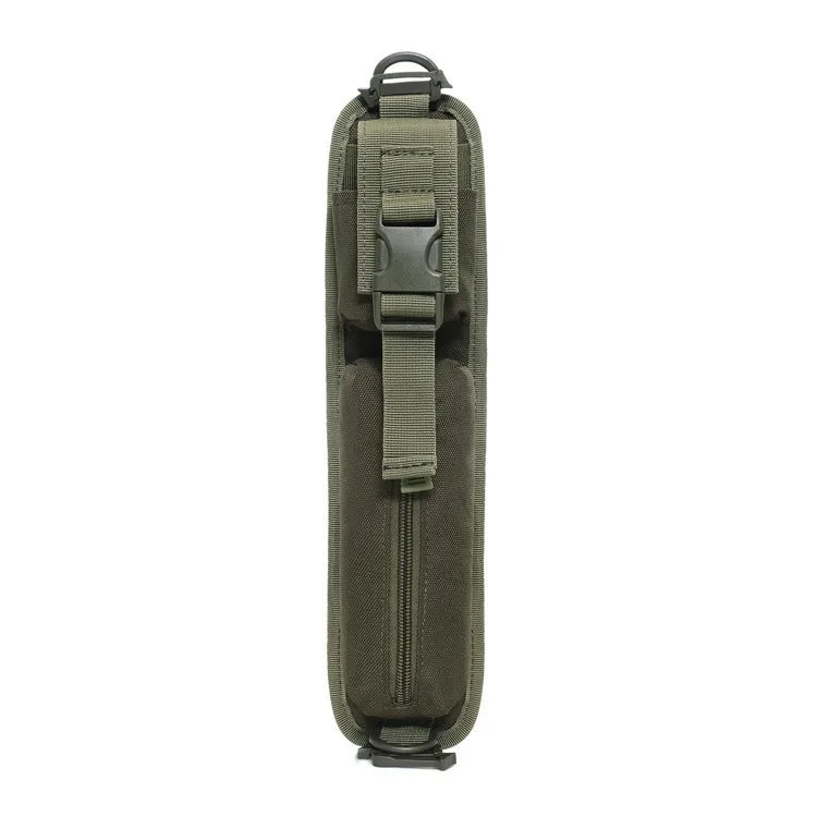 Backpack Shoulder Strap Pouch MOLLE EDC Organizer Bag for Flashlight Keys Small Tools Hiking Camping Travel