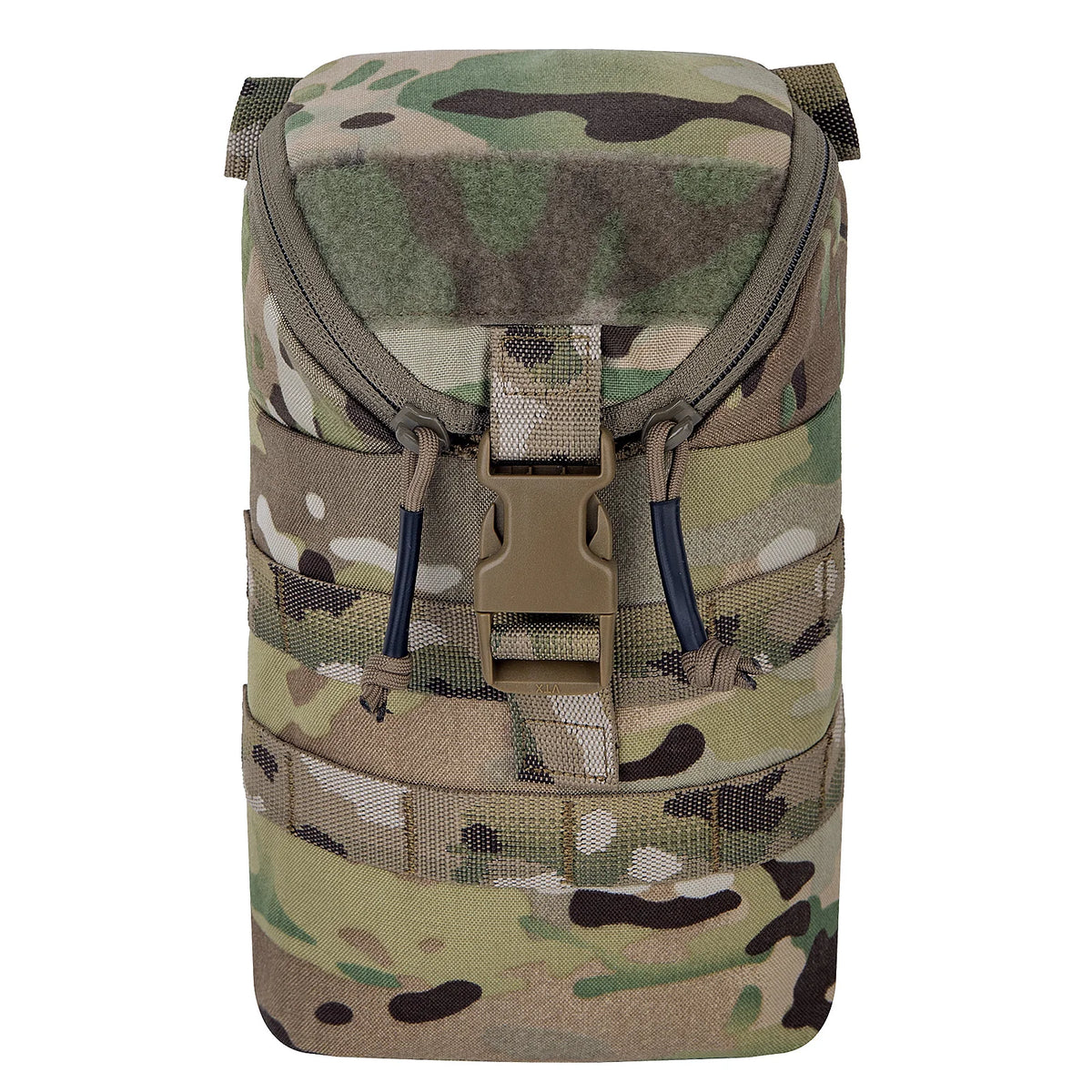 KRYDEX Tactical GP Pouch Vertical Utility MOLLE Zip Rip EDC Bag Pack Quick Access Side Pocket Hunting Paintball Pouches