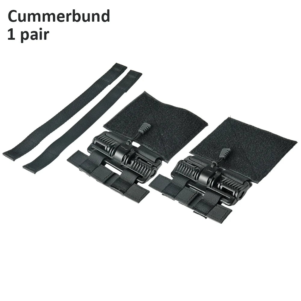 Tactical Airsoft Quick Release Cummerbund MOLLE Removal Buckle ROC Conversion Kit For JPC CPC NCP XPC 6094 420 Hunting Vest