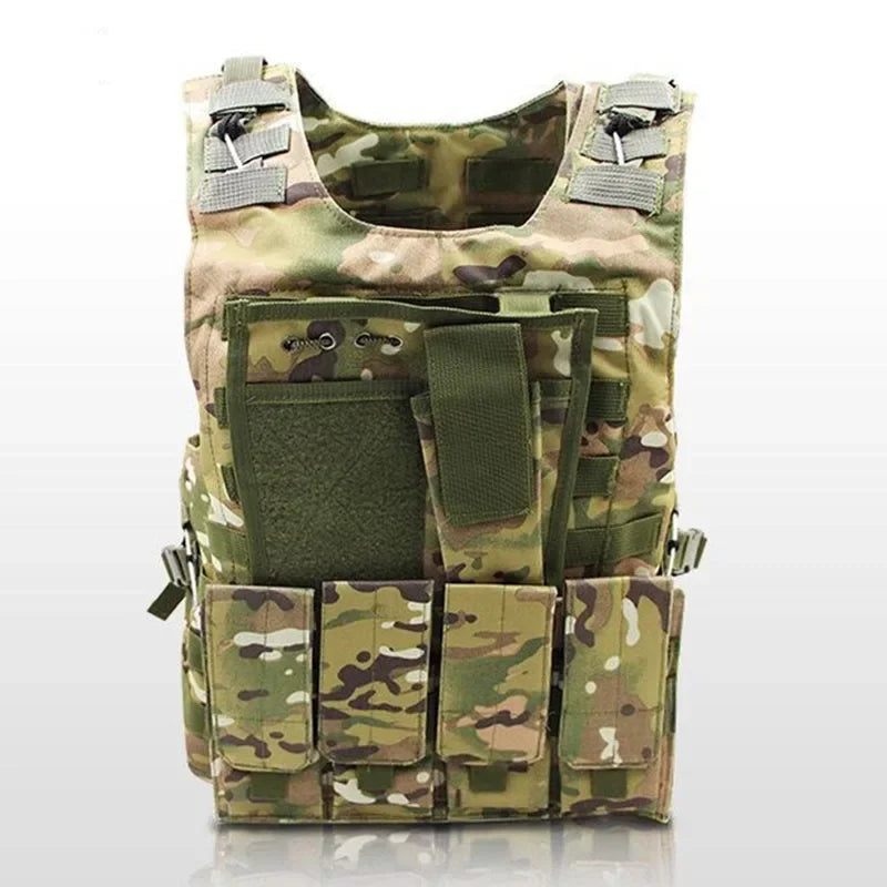 Tactical Plate Carrier Vest Hunting Paintball Combat Waistcoat Airsoft Outdoor Clothing Molle Assault CS Vests Military Gear