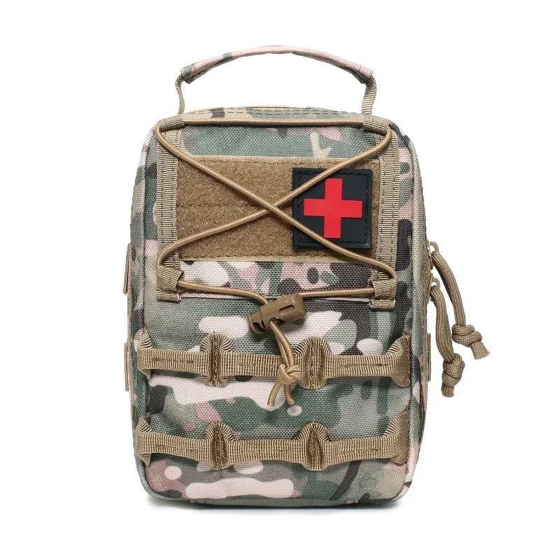 EDC Medical Pouch Survival EMT Emergency Tool Bag Waist Pack Camping Hunting Pouch First Aid Kit Bag Shoulder Strap NOT Included