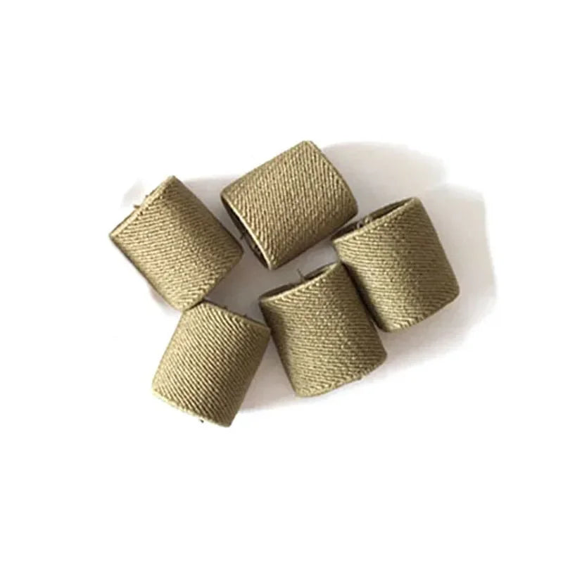 Tactical Webbing Tie Tape Elastic Fixed Buckle Elastic Belt Ring 25mm 38mm 5pcs/Lot