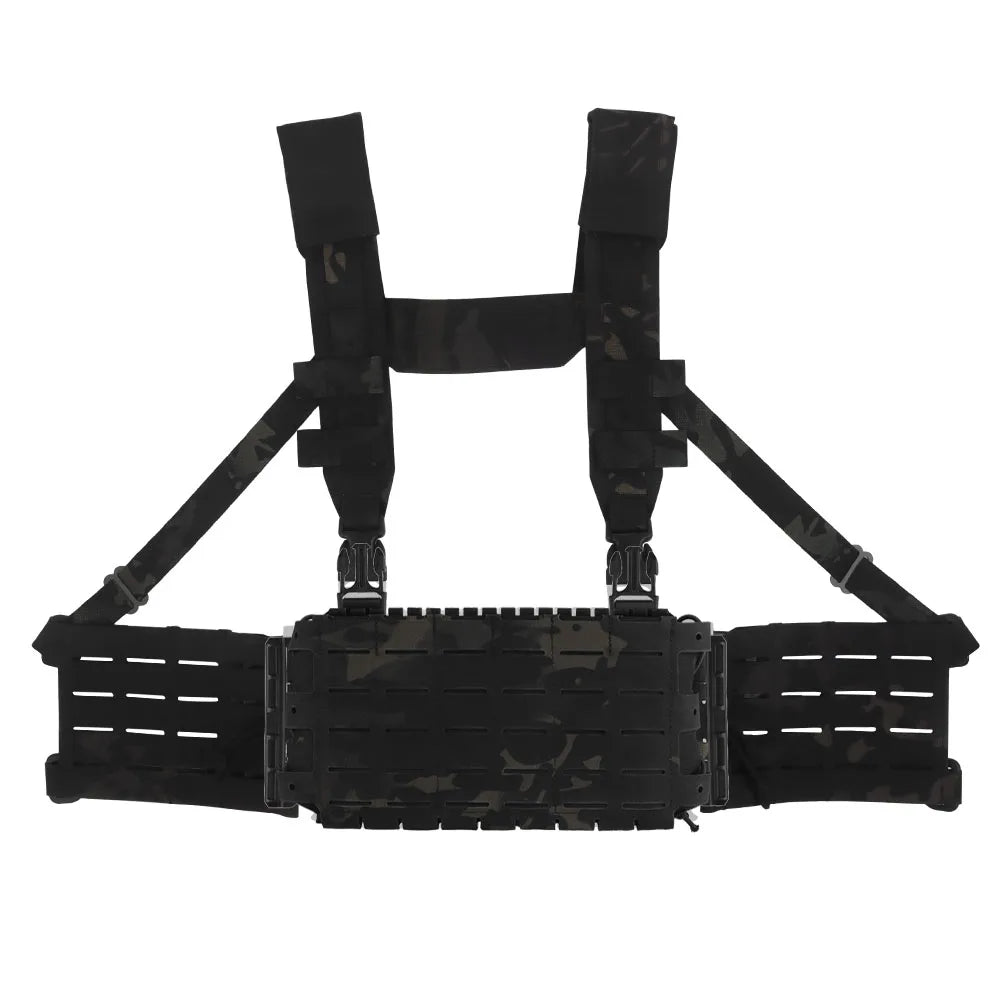 Tactical ARC Chest Rig Placard V3 Kit Quick Release Hunting Vest MOLLE System 5.56 Triple Magazine Pouch Shooting Airsoft Gear