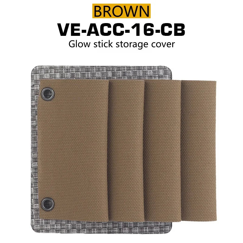 Outdoor Camping Survival Rescue Fluorescent Stick Storage Cover Outdoor Equipment Accessories Mounting MOLLE System