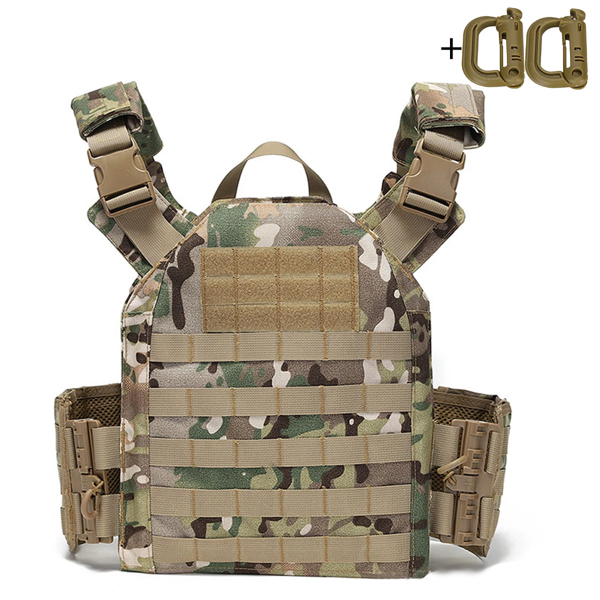 Quick detachable adjustable hunting vest, easy to put on and take off MOLLE expandable tool kit, wear-resistant material