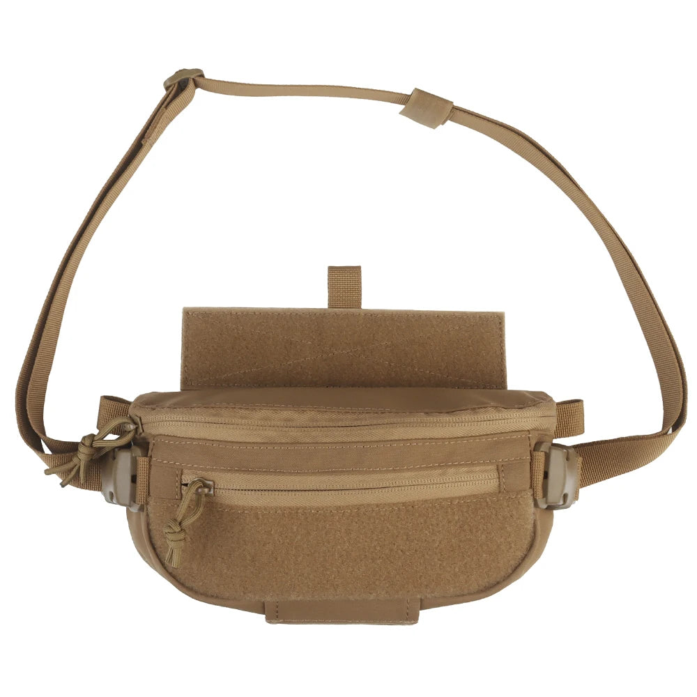 OPHIDIANTAC quick disassembly and assembly expansion bag vest pendant pull down bag EDC abdominal waist bag hunting tourniquet m