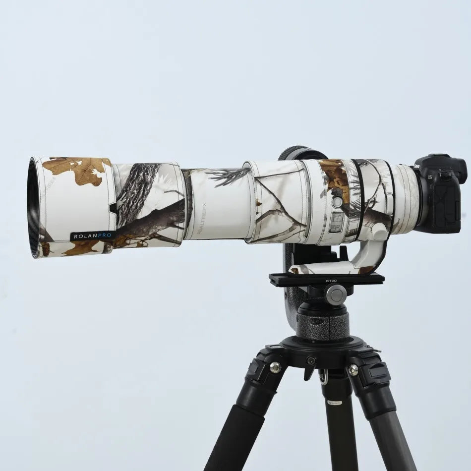 ROLANPRO Waterproof Lens Coat For Canon RF 200-800mm F6.3-9 IS USM Camouflage Rain Cover Lens Protection Case Guns Sleeve