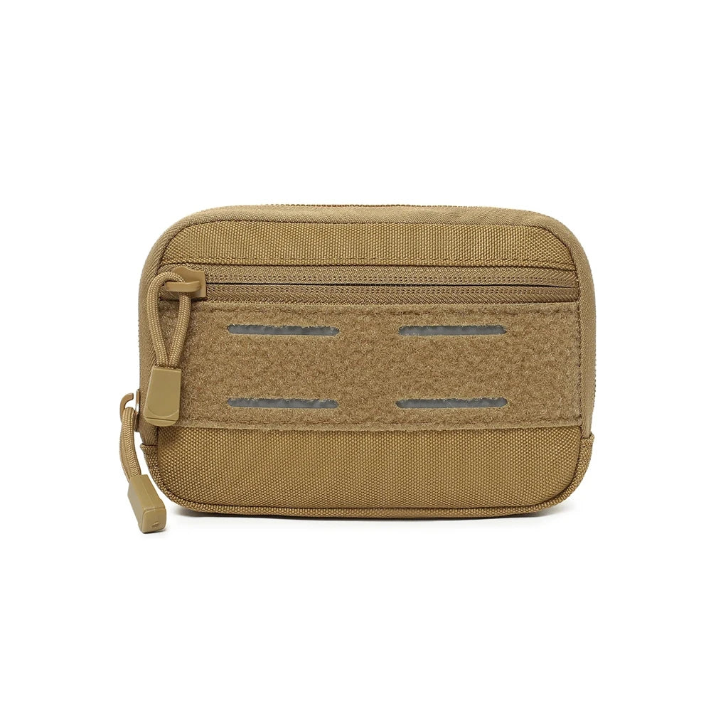 Outdoor EDC Belt Waist Bag Hunting Accessories Bag Toolkit Molle Tactical Molle Pouch Coins Phone Commuter Bag