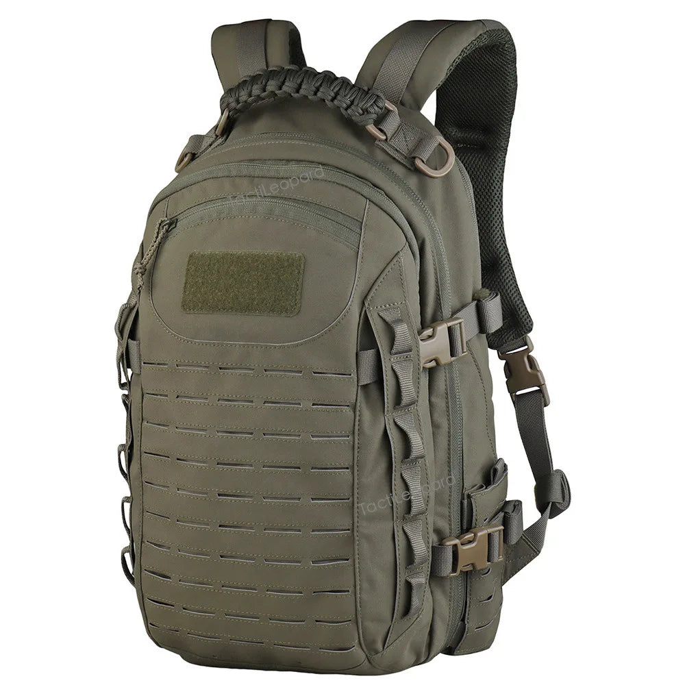 Outdoor Comfort Heavy Duty Backpack DE MK2 Tactical Multifunctional 25L Large-capacity Bag Assault Molle Pack Mission Knapsack