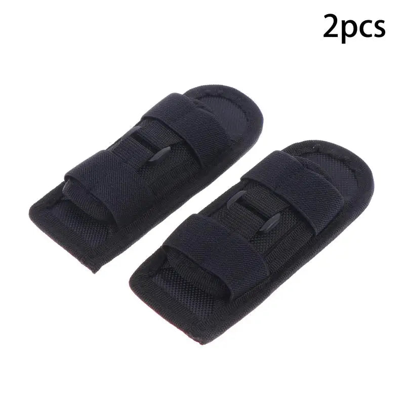 Rotatable Flashlight Holster,Nylon Belt Flashlight Pouch, Universal Flashlight Holder for Tactical Use