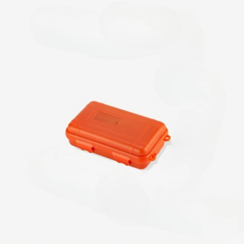 1PC Small EDC toolbox, outdoor camping survival kit, shockproof and waterproof water tank,outdoor survival storage box