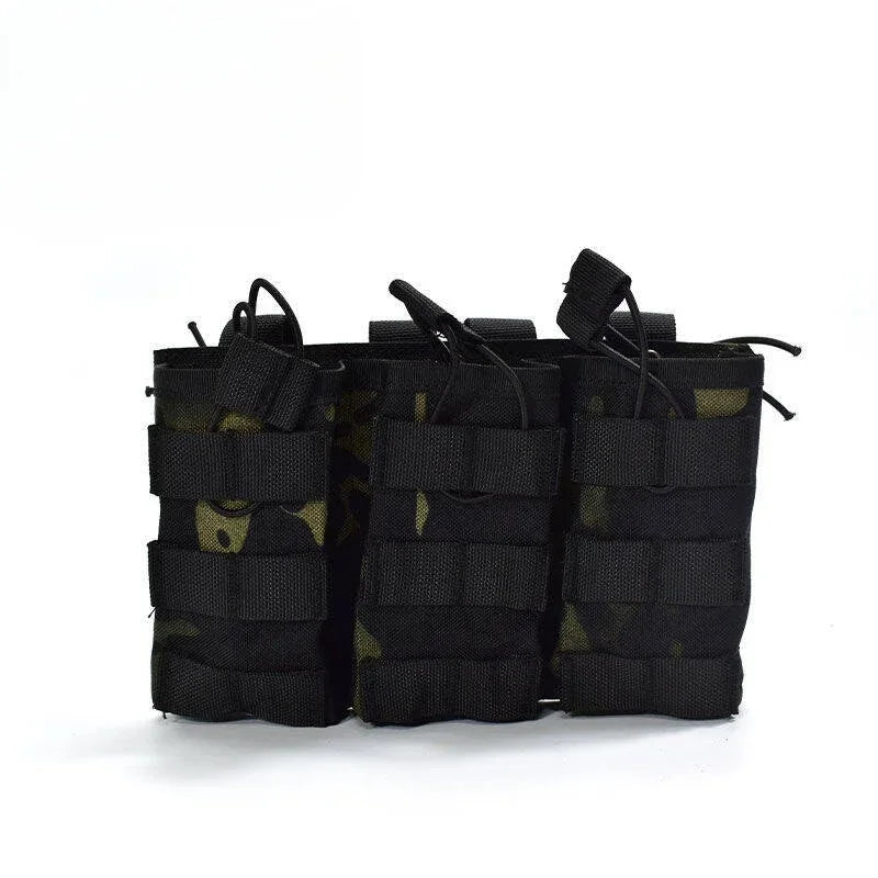 1000D Tactical Magazine Pouch Double/Triple/Quadruple Mag Pouch Training Ak 7.62/5.56mm M4 Ar Rifle Hunting Accessories