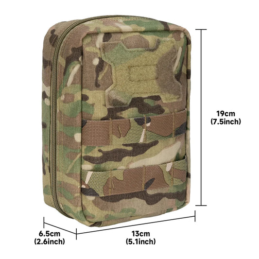 Tactical First Aid Kit EDC Pouch Portable Medical Bag Outdoor Hiking Tool Pouch Waist Pack Molle Vest Accessories Bags