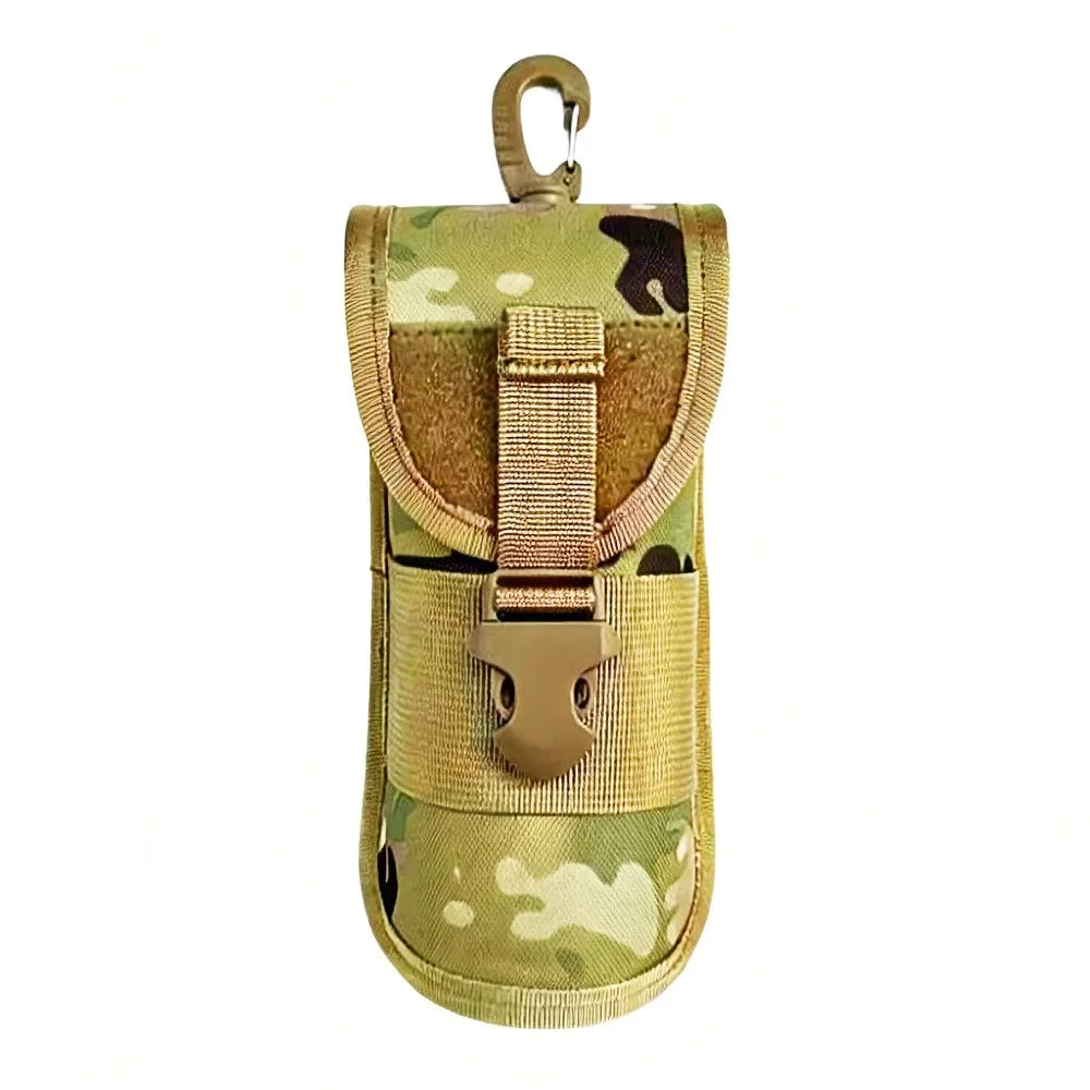 Outdoor Hard Shell Sunglasses Pouch EDC Molle Glasses Pack Utility Hiking Hunting Accessories Thicken Sunglasses Case