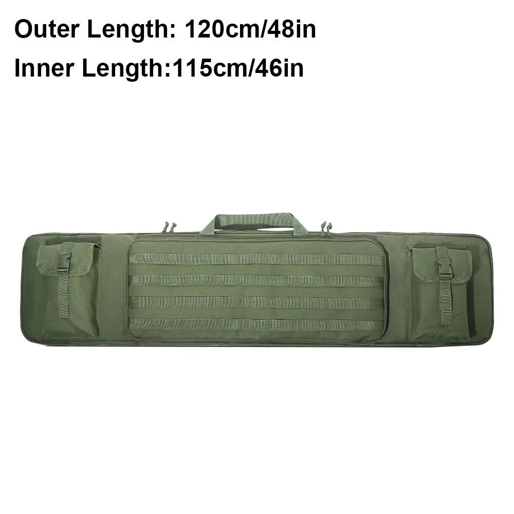 Hot Tactical Rifle Bag 120cm/90cm Gun Carrying Case Hunting Gun Bag Rifle Case Shotguns Transport Backpack with Pistol Holster