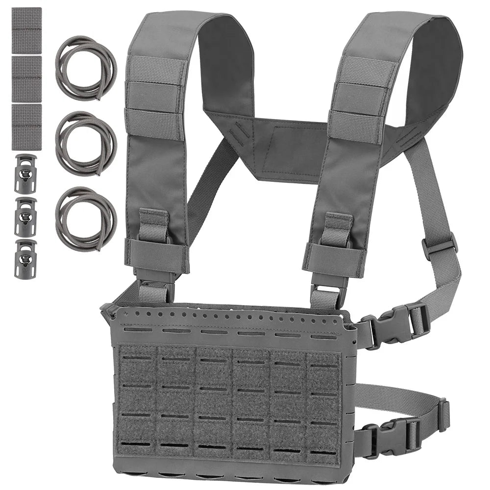 Tactical MOLLE MK5 Chest Rig SS MKV Micro Fight Chassis Placard Kit Loop Airsoft Magazine Pouch Plate Carrier Vest Equipment