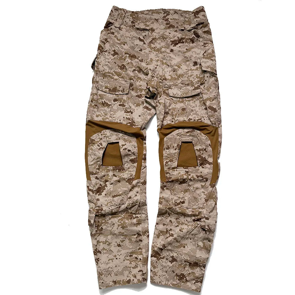 Outdoor Tactical Hunting G2 AC Frog Suit, GEN2 MC All Terrain CP Camouflage Tactical Pants, Tactical Top Lined Shirt