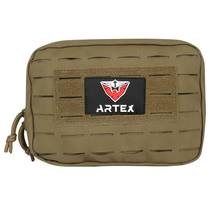 Artex Tactical Molle EDC Pouch First Aid Kit Pouch Cell Phone Pouch Holder Waist Pack Emergency EMT Utility Tool Pouch 0034-1