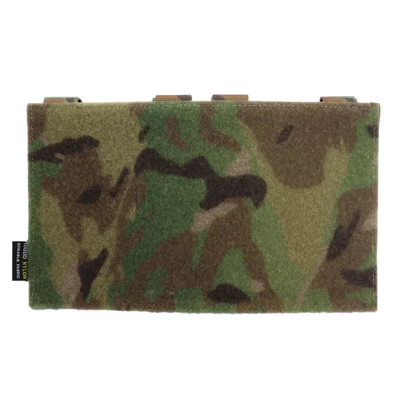 New Style 1000D Nylon Tactical Vest Patch Molle Adapter Panel Hook&Loop Converter For Attching ID Patches EDC Tool Bag