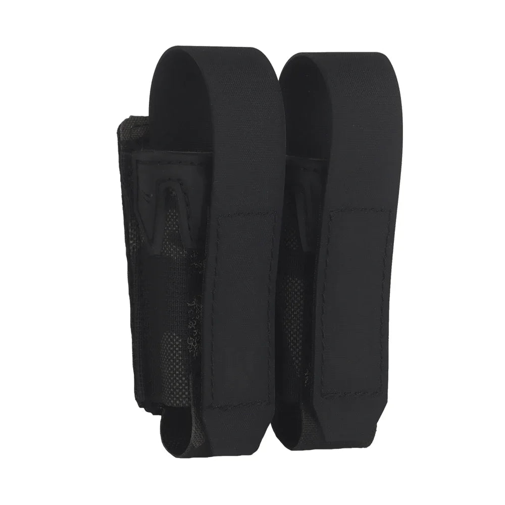 K Type 9MM Tactical Double Mag Pouch MOLLE Agilit Style Pincers Quick Release Pistol Magazine Pouch Multifunction Tool Bags