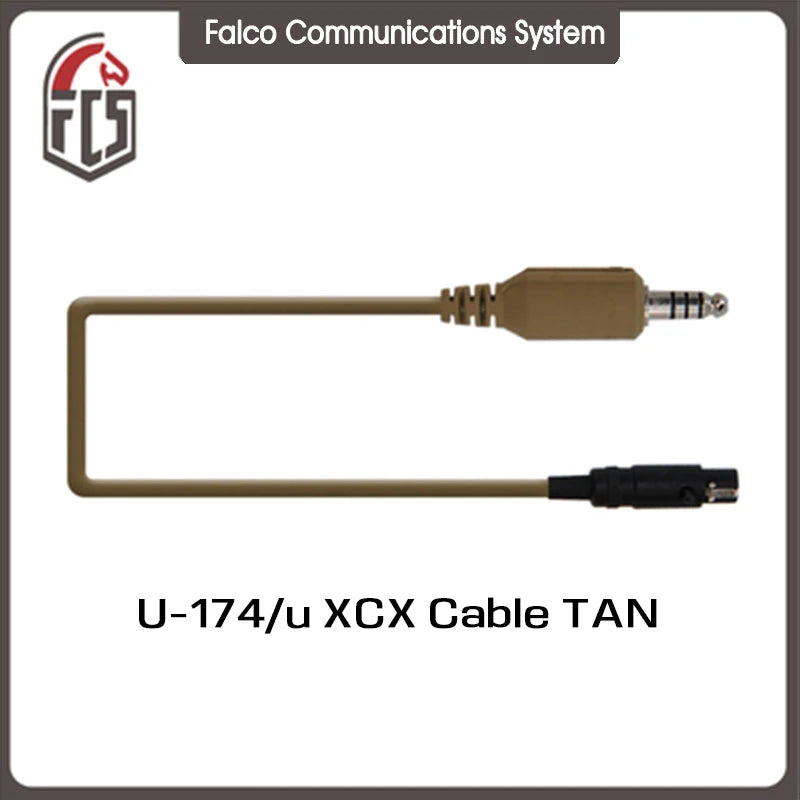 FCS-TACTICAL V20 PTT Single Communication Channels for AMP Headset and PRC148 152 Radios