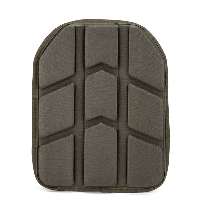2 Pieces Removable Molded Tactical Vest Pad for Paintball Game Vest Tactical Plate Carrier Vest Cushion 26x33cm