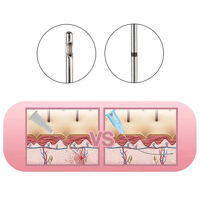 Direct Delivery Disposable 18G 25G 27G 30G 50mm 70mm Blunt Tip Micro High Flexibility Sterile Micro Blunt Cannula